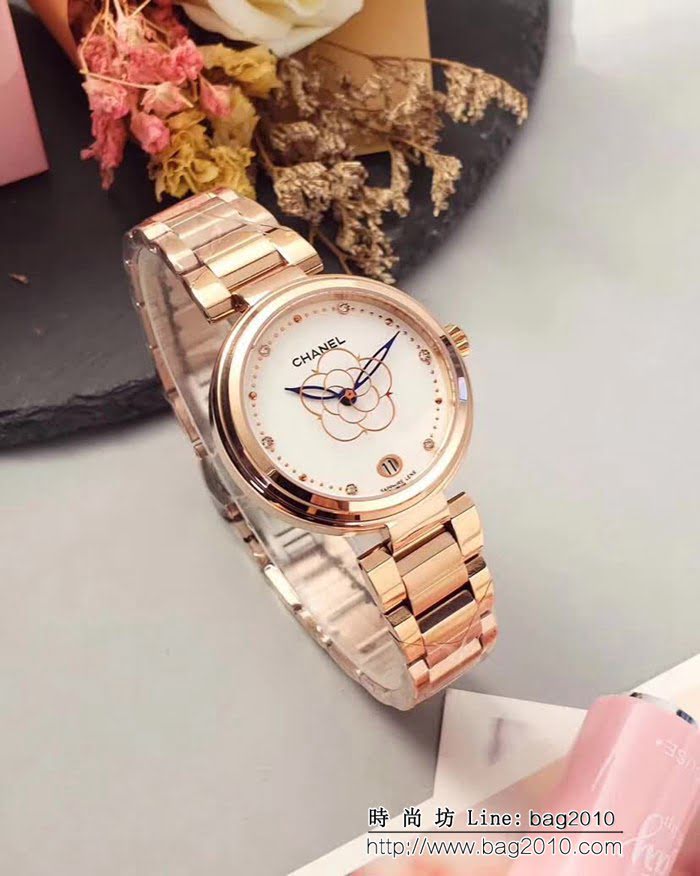 CHANEL香奈兒 山茶花新品力作 女士腕表 WSS3265